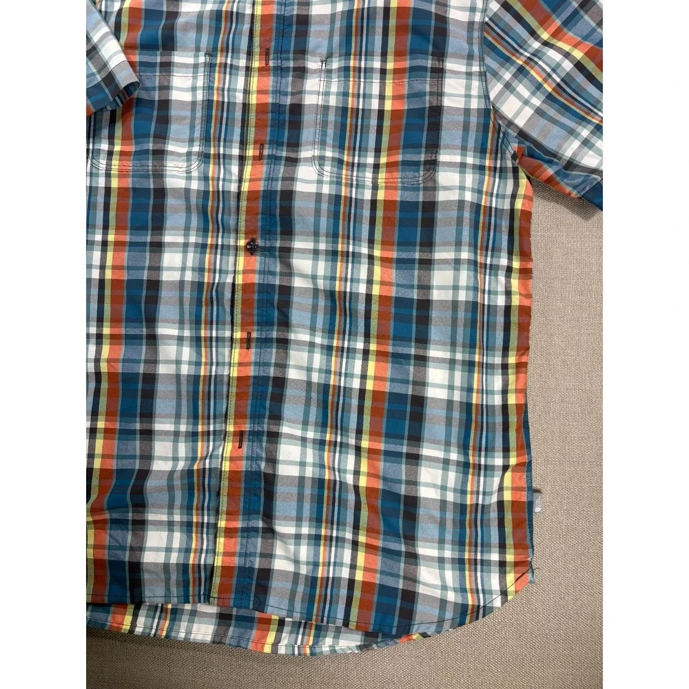 The North Face Men's Plaid Short Sleeve Shirt Size Large